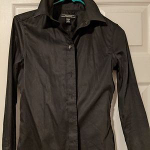 Black Banana Republic non-iron blouse.